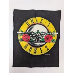 VTG Guns N Roses Back Patch 1988 Appetite for Destruction Rock Concert 8/30/1988
